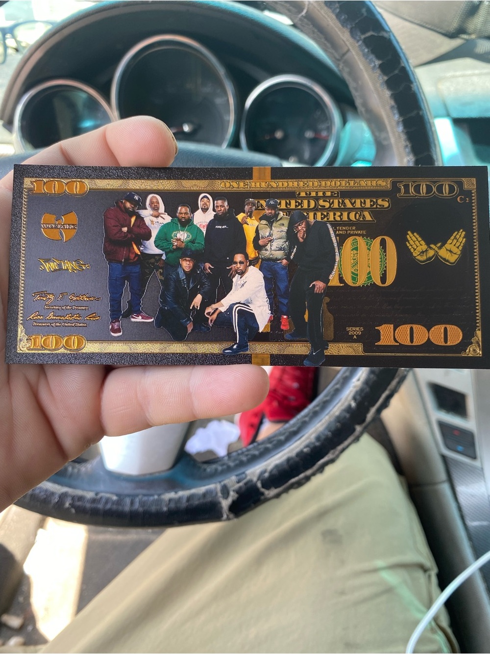 WU-TANG CLAN Gold Note